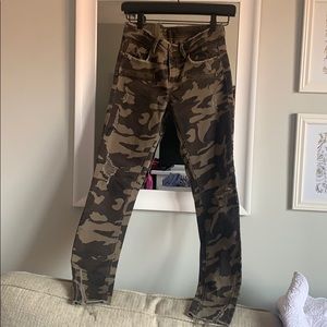 Zara Camo Jeans